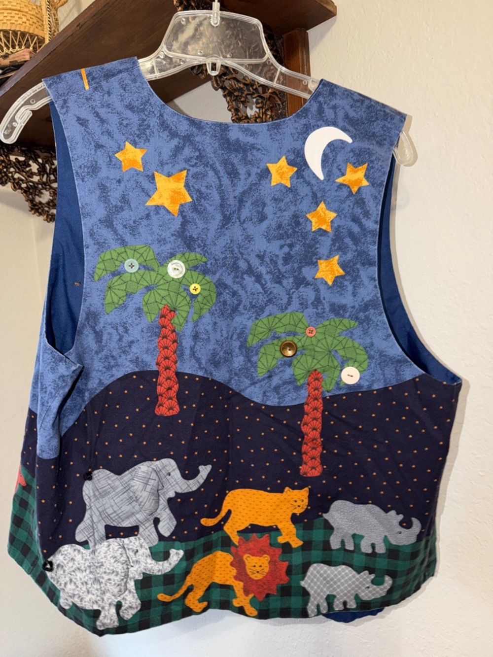 Vintage Noah’s Ark Animal Teachercore vest - Picture 5 of 7